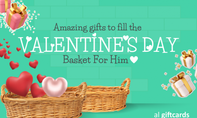 Amazing gifts to fill the Valentines Day basket for him