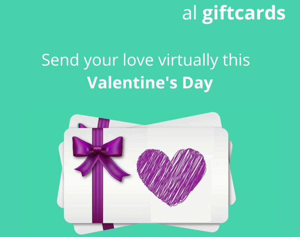 e-gift cards dubai valentines