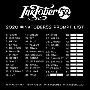 inktober challenge